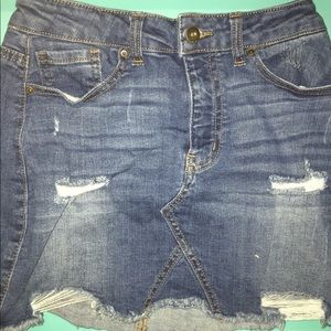 Denim skirt